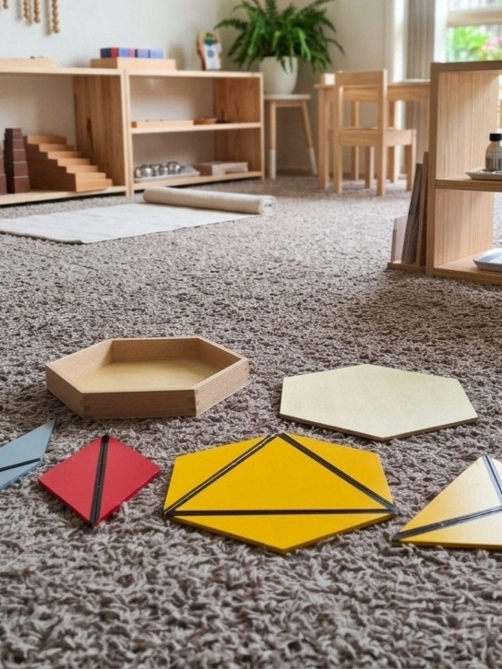 ✨ Montessori Triangle Box